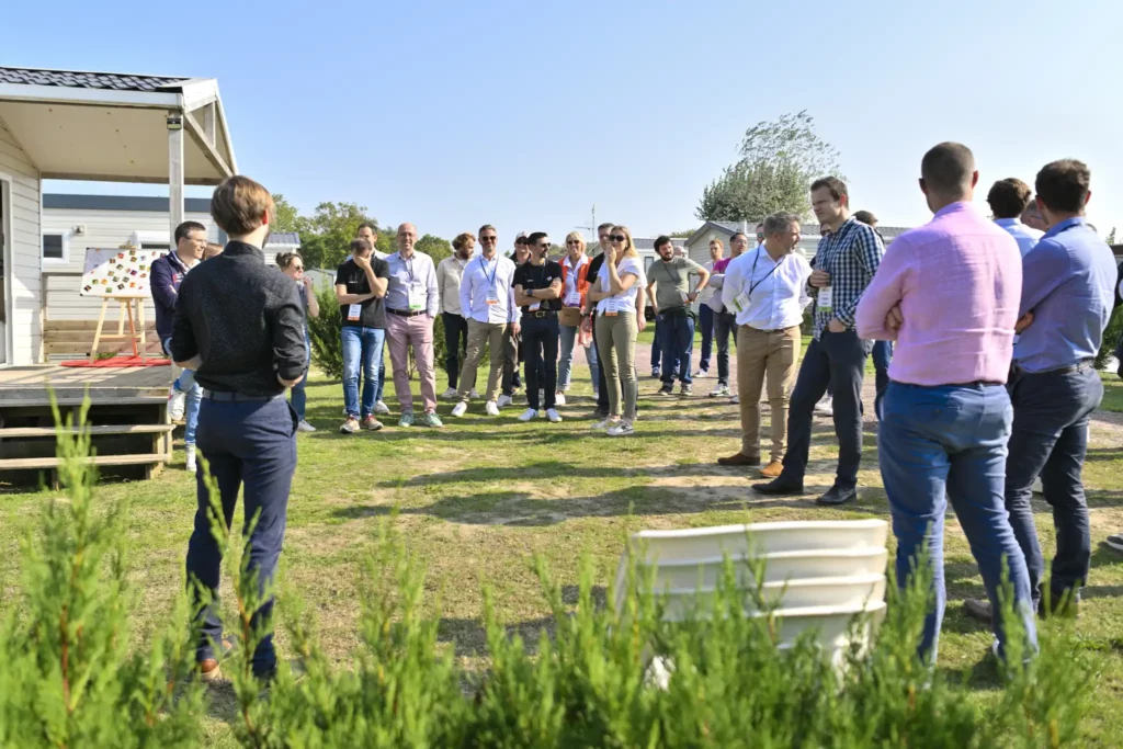 briefing des équipes pour une activité team building