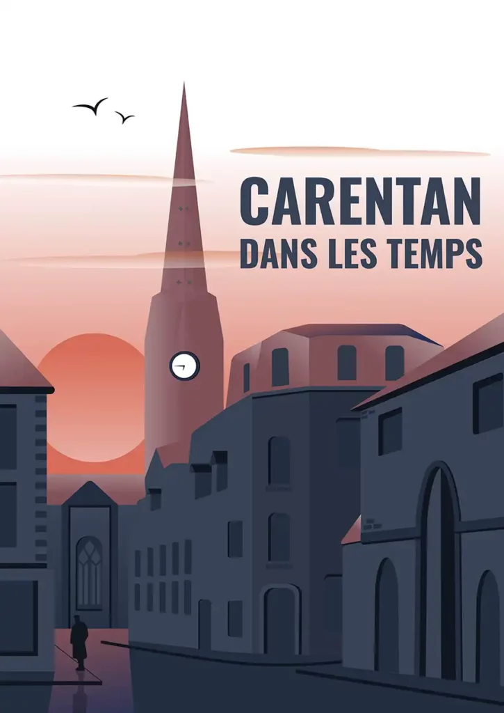 Parcours en extérieur dans la ville de Carentan