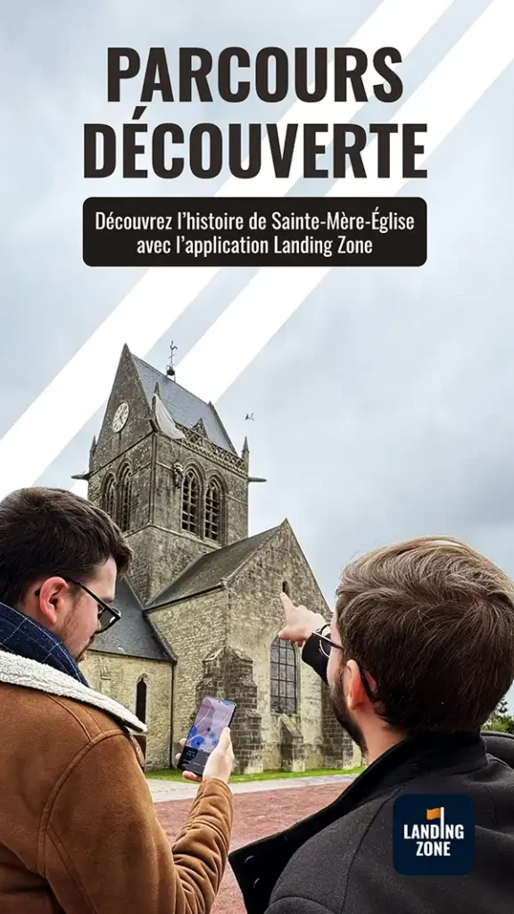 Un jeu de piste dans la ville de Sainte-Mère-Église