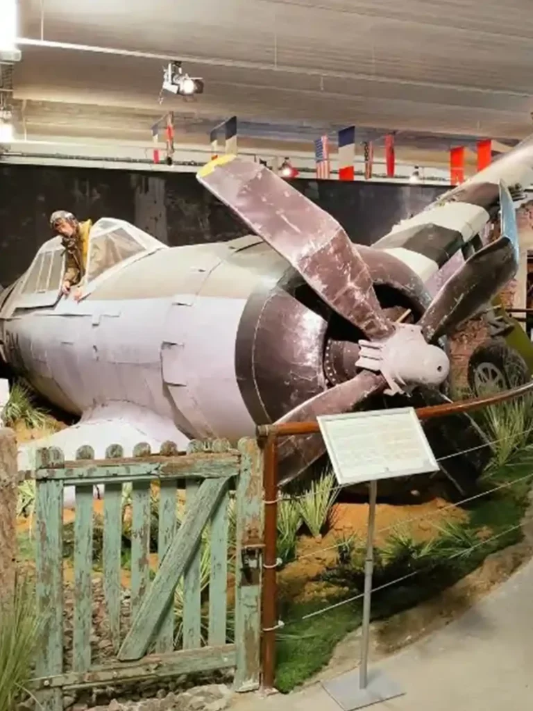 Avion dans un musée